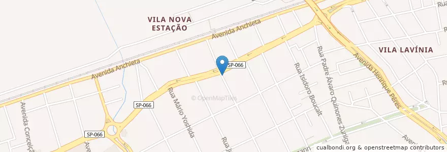 Mapa de ubicacion de Ponto de Táxi en 브라질, 남동지방, 상파울루, Região Geográfica Intermediária De São Paulo, Região Metropolitana De São Paulo, Região Imediata De São Paulo, Mogi Das Cruzes.