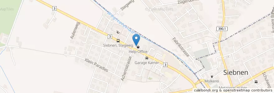 Mapa de ubicacion de Labdoo Annahmestelle für Laptops en Svizzera, Svitto, March, Galgenen.