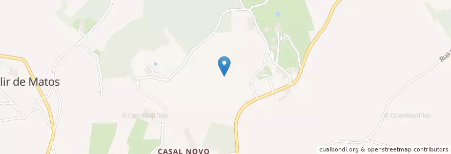 Mapa de ubicacion de Salir de Matos en Portugal, Centro, Leiria, West, Caldas Da Rainha, Salir De Matos.