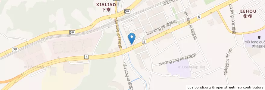 Mapa de ubicacion de 吉野家 en Taiwan, 新北市, 汐止區.