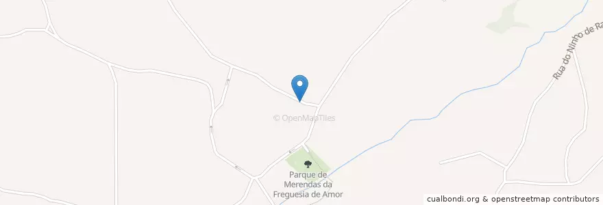 Mapa de ubicacion de Amor en Portugal, Centro, Leiria, Pinhal Litoral, Leiria, Amor.
