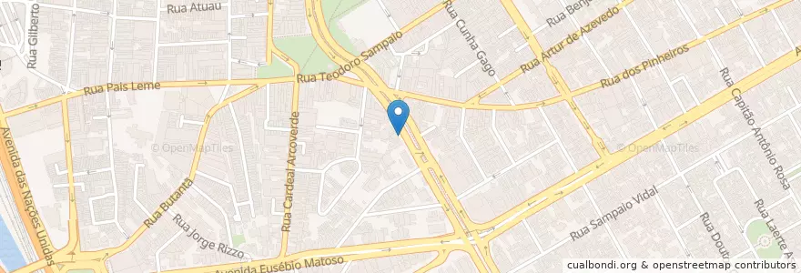Mapa de ubicacion de Lanchonete Amizade en Brezilya, Güneydoğu Bölgesi, Сан Паулу, Região Geográfica Intermediária De São Paulo, Região Metropolitana De São Paulo, Região Imediata De São Paulo, Сан Паулу.