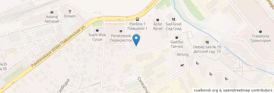 Mapa de ubicacion de Family en روسيا, Центральный Федеральный Округ, محافظة موسكو, Городской Округ Красногорск.