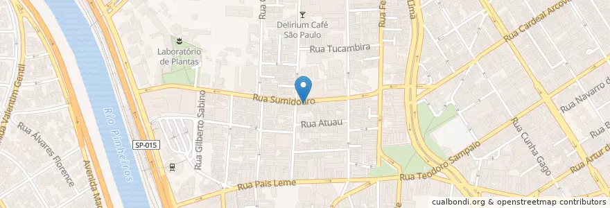 Mapa de ubicacion de Bar do Arthur en Brezilya, Güneydoğu Bölgesi, Сан Паулу, Região Geográfica Intermediária De São Paulo, Região Metropolitana De São Paulo, Região Imediata De São Paulo, Сан Паулу.