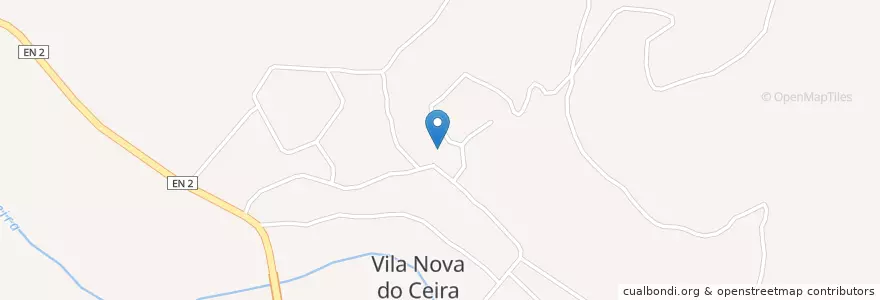 Mapa de ubicacion de Vila Nova do Ceira en Portugal, Centro, Pinhal Interior Norte, Coimbra, Góis, Vila Nova Do Ceira.