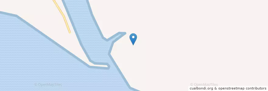 Mapa de ubicacion de شهرستان بندر لنگه en ایران, استان هرمزگان, شهرستان بندر لنگه, بخش شیبکوه, بندرچارک.