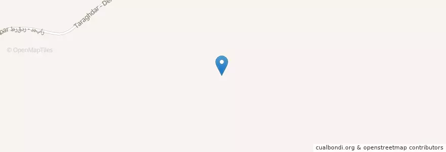 Mapa de ubicacion de شهرستان بینالود en 이란, استان خراسان رضوی, شهرستان بینالود, بخش طرقبه, دهستان جاغرق.