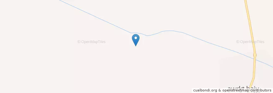 Mapa de ubicacion de شهرستان ترکمن en ایران, استان گلستان, شهرستان ترکمن, بخش مرکزی شهرستان ترکمن, جعفربای جنوبی.