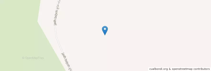 Mapa de ubicacion de شهرستان نی ریز en Iran, استان فارس, شهرستان نی ریز, بخش قطرویه, دهستان قطرویه.