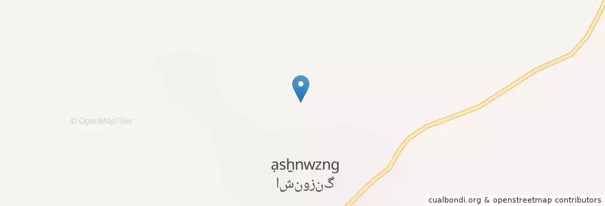 Mapa de ubicacion de بخش لاجان en ایران, استان آذربایجان غربی, شهرستان پیرانشهر, بخش مرکزی, لاهیجان.