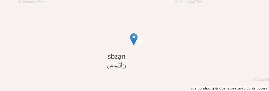 Mapa de ubicacion de بخش مرکزی شهرستان فاریاب en Iran, Kerman, شهرستان فاریاب, بخش مرکزی شهرستان فاریاب, گلاشگرد.