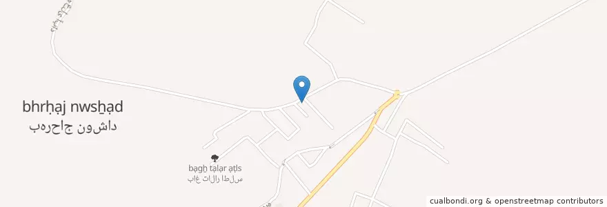 Mapa de ubicacion de بخش مرکزی en إیران, محافظة بوشهر, شهرستان جم, بخش مرکزی, جم.