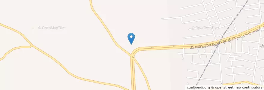 Mapa de ubicacion de بخش مرکزی en إیران, محافظة مازندران, شهرستان آمل, بخش مرکزی, آمل, پائین خیابان لیتکوه.