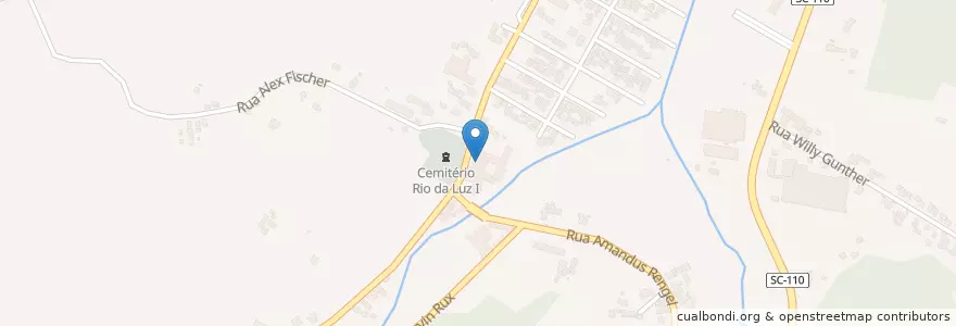 Mapa de ubicacion de E. M. E. F. Professora Gertrudes Steilein Milbratz en Brasil, Región Sur, Santa Catarina, Região Geográfica Intermediária De Joinville, Microrregião De Joinville, Jaraguá Do Sul.