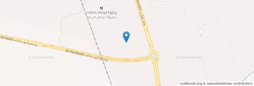 Mapa de ubicacion de بخش مرکزی en إیران, محافظة مازندران, شهرستان جویبار, بخش مرکزی, حسن رضا.