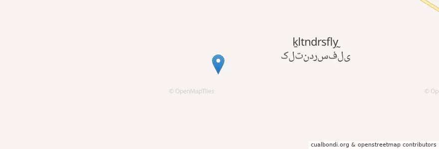 Mapa de ubicacion de بخش مرکزی en Irán, Juzestán, شهرستان باغ ملک, بخش مرکزی, قلعه تل.