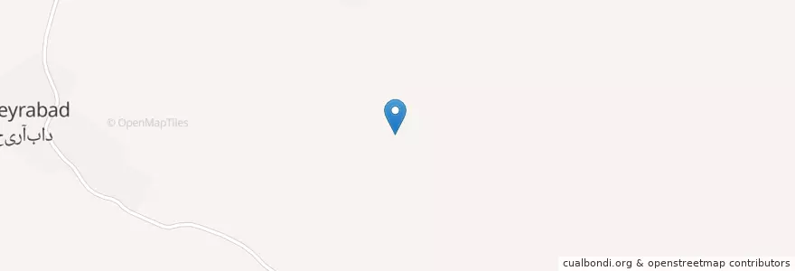 Mapa de ubicacion de بخش مرکزی شهرستان اسفراین en Irão, استان خراسان شمالی, شهرستان اسفراین, بخش مرکزی شهرستان اسفراین, رزق آباد.