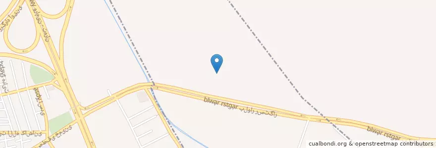 Mapa de ubicacion de بخش مرکزی شهرستان ری en ایران, استان تهران, شهرستان ری, بخش مرکزی شهرستان ری.