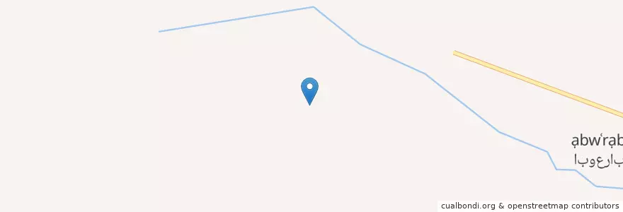 Mapa de ubicacion de جفال en Iran, استان خوزستان, شهرستان شادگان, بخش مرکزی شهرستان شادگان, جفال.