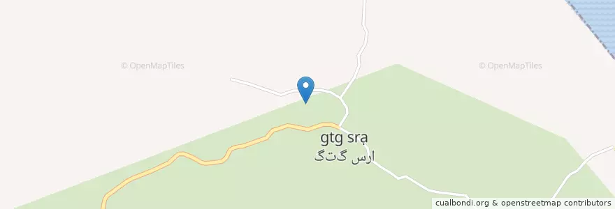 Mapa de ubicacion de خاله سرا en ایران, استان گیلان, شهرستان طوالش, بخش اسالم, خاله سرا.