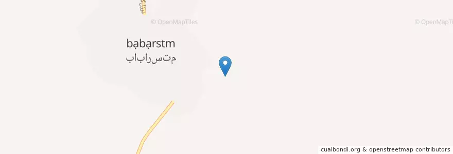 Mapa de ubicacion de شعبان en ایران, استان همدان, شهرستان نهاوند, بخش مرکزی, شعبان.