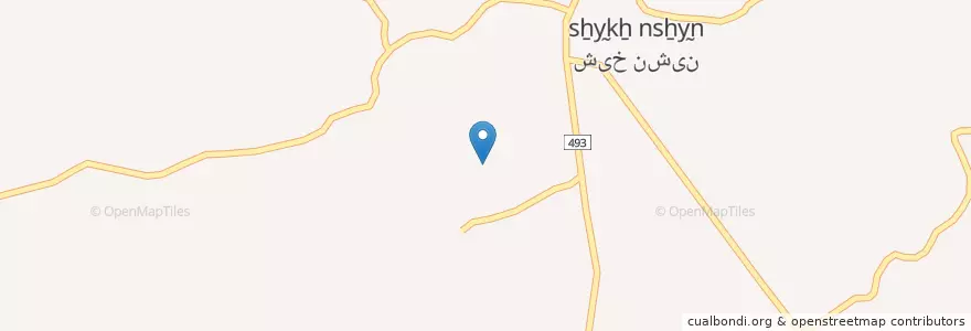 Mapa de ubicacion de شیخ نشین en Iran, Gilan, شهرستان ماسال, بخش شاندرمن, شیخ نشین.
