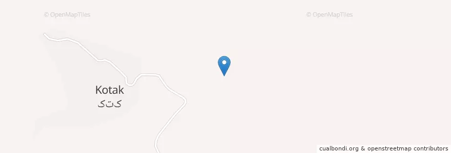 Mapa de ubicacion de للرکتک en إیران, محافظة خوزستان, شهرستان اندیکا, بخش چلو, للرکتک.