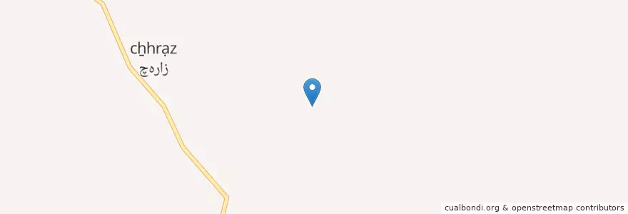 Mapa de ubicacion de دهستان ناغان en イラン, チャハール=マハール・バフティヤーリー, شهرستان کیار, بخش ناغان, دهستان ناغان.