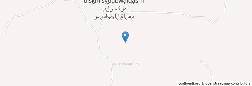 Mapa de ubicacion de نوشرخشکبیجار en ایران, استان گیلان, شهرستان رشت, بخش خشکبیجار, نوشرخشکبیجار.