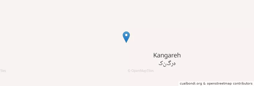 Mapa de ubicacion de پنجه علی جنوبی en إیران, محافظة كردستان, شهرستان قروه, بخش مرکزی, پنجه علی جنوبی.