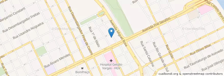 Mapa de ubicacion de Dr. Vespasiano Rubin en Бразилия, Северо-Восточный Регион, Пиауи, Região Integrada De Desenvolvimento Da Grande Teresina, Região Geográfica Intermediária De Teresina, Microrregião De Teresina, Терезина.