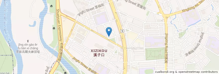Mapa de ubicacion de 好咖啡和好音響的文創空間 en Taiwan, 新北市, Taipei, 文山區.
