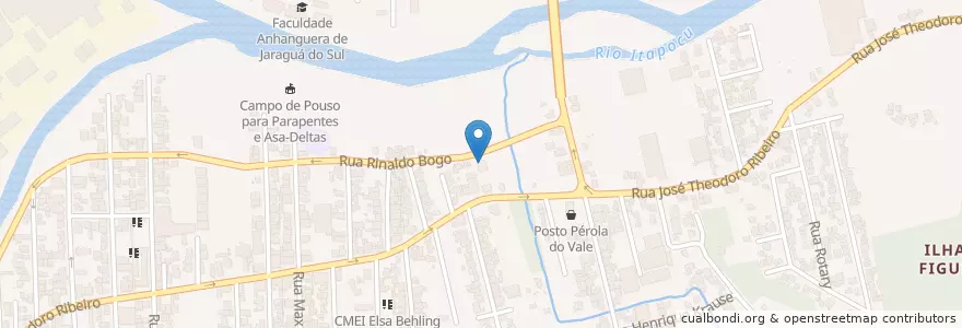 Mapa de ubicacion de Espaço Super Kids Festas & Eventos en Brazilië, Regio Zuid, Santa Catarina, Região Geográfica Intermediária De Joinville, Microrregião De Joinville, Jaraguá Do Sul.