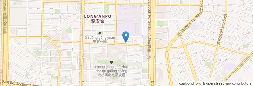 Mapa de ubicacion de Mano Beef Noodle en Taiwan, New Taipei, Taipei, Da'an District.