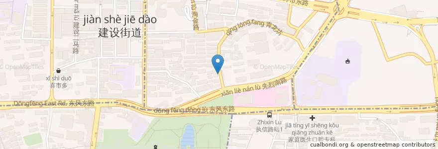 Mapa de ubicacion de 盛客茶餐厅 en 중국, 광둥성, 광저우시, 越秀区.