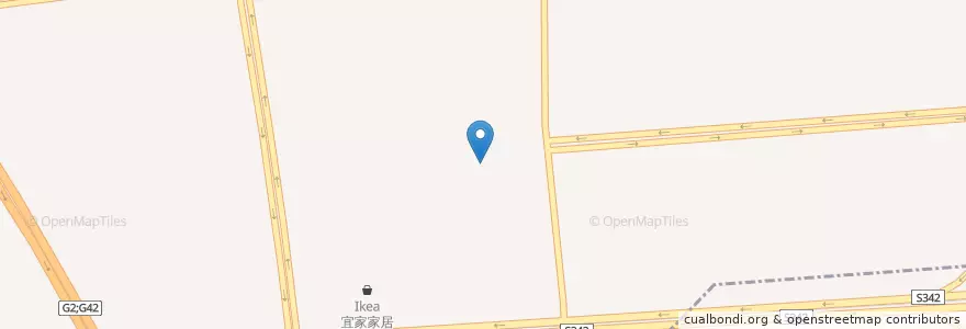 Mapa de ubicacion de Costa en China, Wuxi, 锡山区 (Xishan).