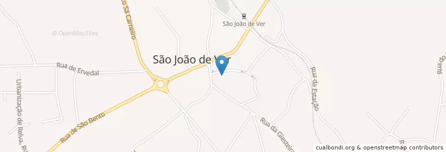 Mapa de ubicacion de Unidade de Saúde Familiar Cuidar - Pólo São João de Ver en Португалия, Aveiro, Северный, Área Metropolitana Do Porto, Santa Maria Da Feira, São João De Ver.
