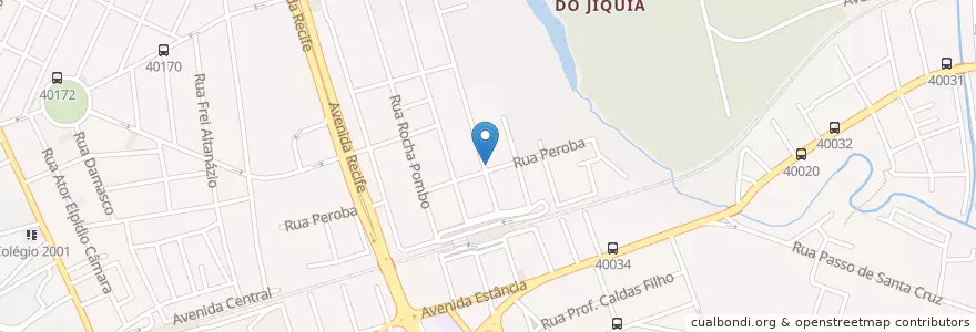 Mapa de ubicacion de Tempero da Gracinha en Brazil, Northeast Region, Pernambuco, Região Geográgica Imediata Do Recife, Região Geográfica Intermediária Do Recife, Região Metropolitana Do Recife, Recife.