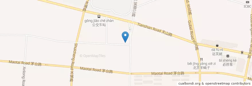 Mapa de ubicacion de DoAo Dental en Çin, Şanghay, Changning.