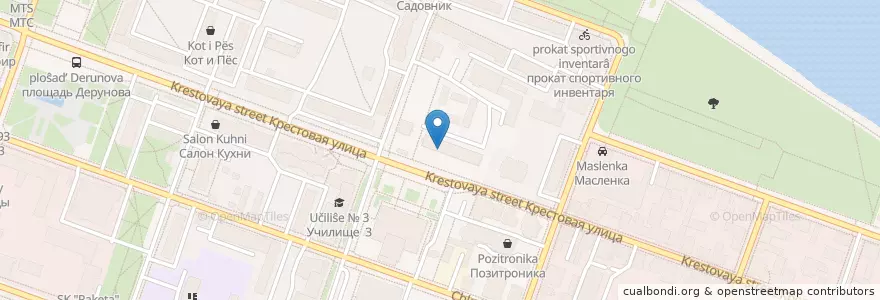 Mapa de ubicacion de Coffee Like en Russie, District Fédéral Central, Oblast De Iaroslavl, Рыбинский Район, Городской Округ Рыбинск.