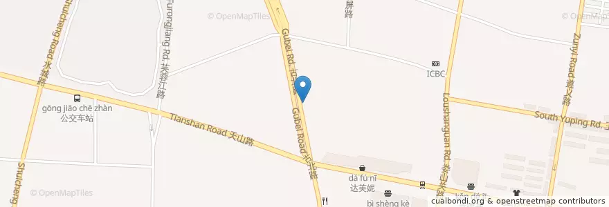 Mapa de ubicacion de Coco en 中国, 上海市, 长宁区.