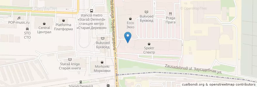 Mapa de ubicacion de Милти en Russie, District Fédéral Du Nord-Ouest, Oblast De Léningrad, Saint-Pétersbourg, Приморский Район, Округ Озеро Долгое.