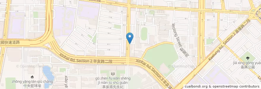 Mapa de ubicacion de 麥味登 en 臺灣, 新北市, 臺北市, 大安區.