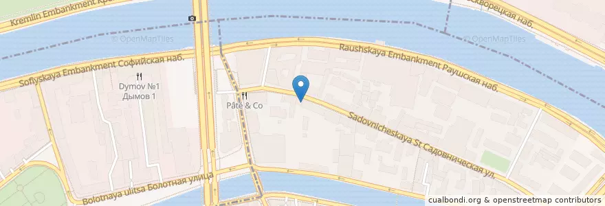 Mapa de ubicacion de Traveler's Coffee en Rusya Federasyonu, Центральный Федеральный Округ, Москва, Центральный Административный Округ.
