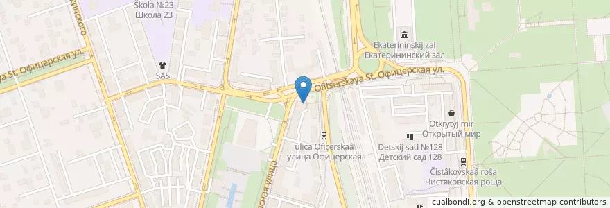 Mapa de ubicacion de Твой доктор en Russland, Föderationskreis Südrussland, Region Krasnodar, Городской Округ Краснодар.
