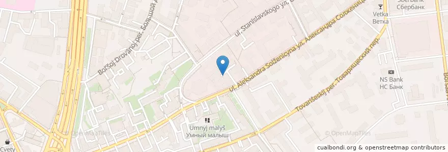 Mapa de ubicacion de Craftland en روسیه, Центральный Федеральный Округ, Москва, Центральный Административный Округ, Таганский Район.