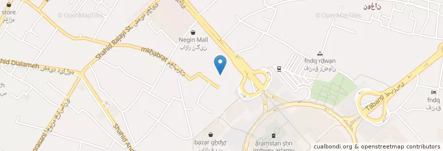 Mapa de ubicacion de Torkan en Iran, Khorassan Ravazi, شهرستان مشهد, مشهد, بخش مرکزی شهرستان مشهد.