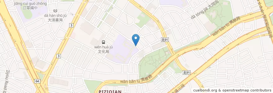 Mapa de ubicacion de 莒光國小 en 臺灣, 新北市, 板橋區.