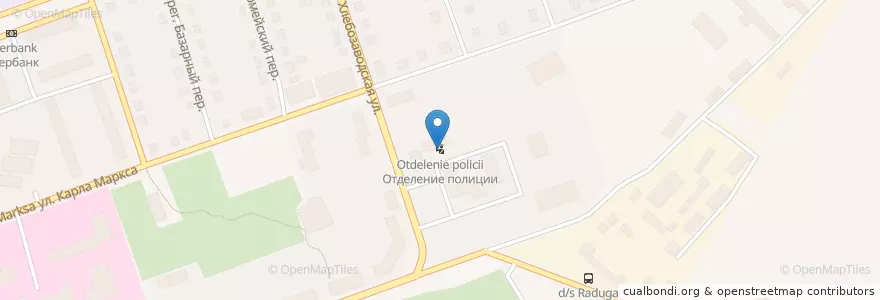 Mapa de ubicacion de Отделение полиции en ロシア, 中央連邦管区, モスクワ州, Городской Округ Дубна.