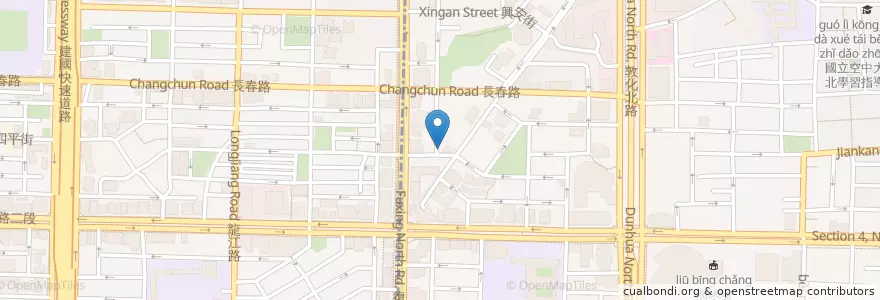 Mapa de ubicacion de 讚岐本家 en Taiwan, New Taipei, Taipei, Songshan District.